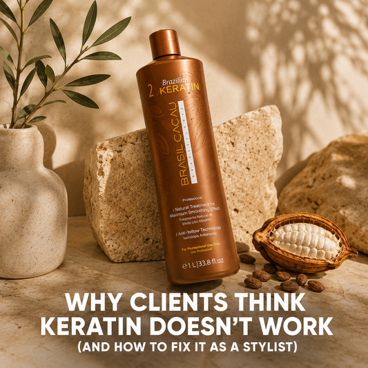 Why Clients Think Keratin Doesn’t Work (And How to Fix It as a Stylist)
