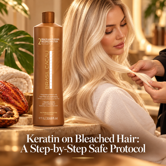 Keratin on Bleached Hair: A Step-by-Step Safe Protocol