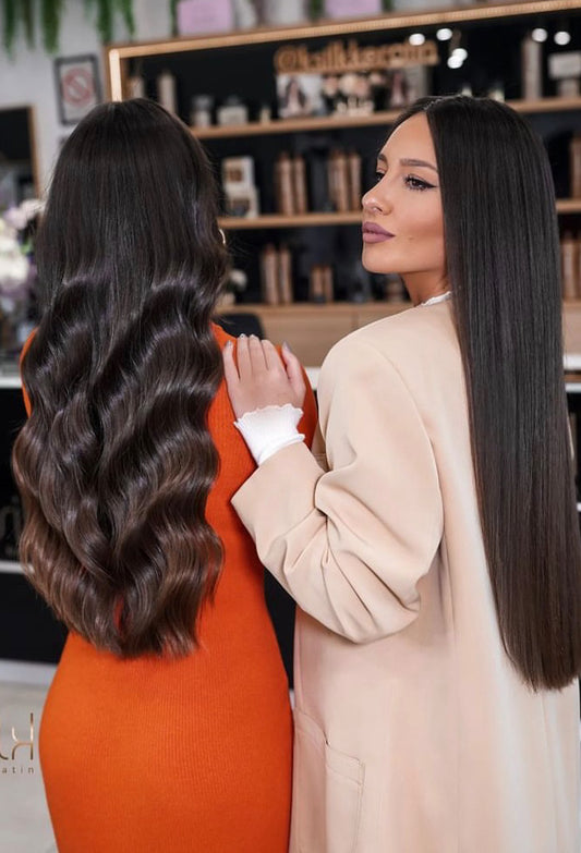 Try This Innovative Straightening Technique for Curly Hair!