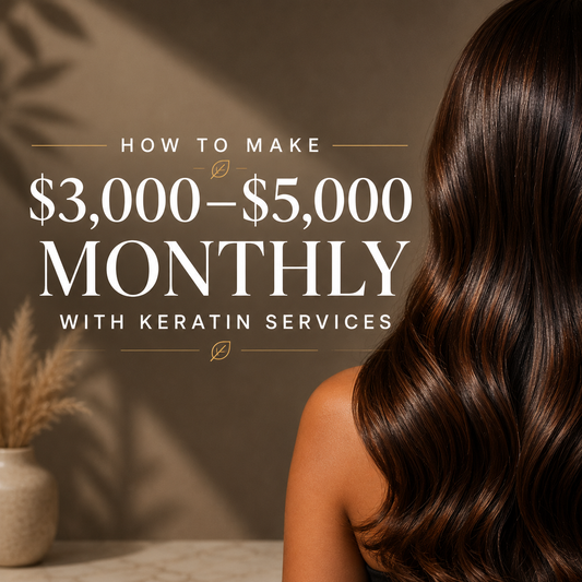 How to Make $3,000–$5,000 Monthly with Keratin Services