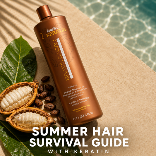 Summer Hair Survival Guide with Keratin