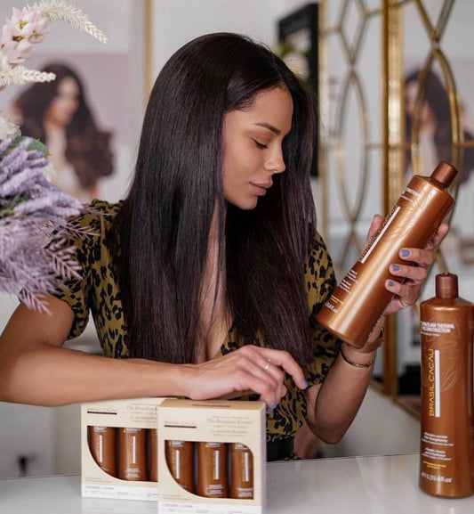 Say goodbye to frizzy hair with the Brazilian Cacau Keratin Treatment